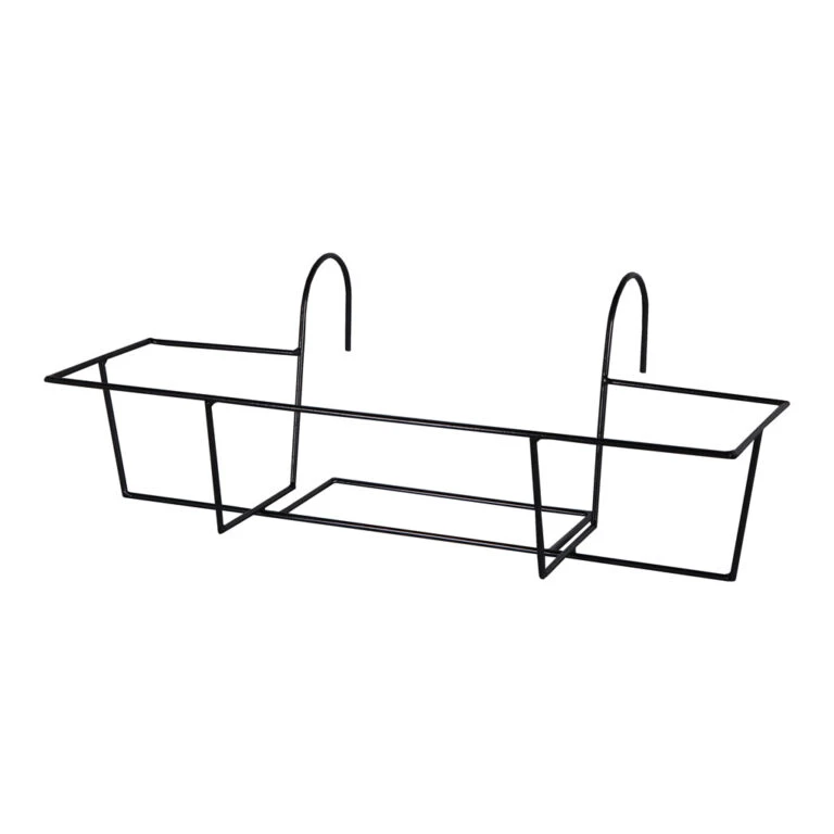HORTOLOGY Plants Sale 41 HORTOLOGY Plants Sale -HORTOLOGY Plants Sale Amy Artstone Balcony Planter Holder Black 55x26x20cm 768x768 1