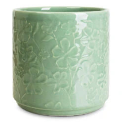 Betsy Embossed Plant Pot - Floral Mint 7 Betsy Embossed Plant Pot - Floral Mint -HORTOLOGY Plants Sale Betsy Pot Floral Mint 17.5x16.5cm a7265004 e6c0 4c28 9363 a8817bb8cab8