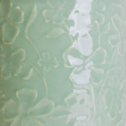 Betsy Embossed Plant Pot - Floral Mint 9 Betsy Embossed Plant Pot - Floral Mint -HORTOLOGY Plants Sale Betsy Pot Floral Mint SWATCH 06634184 f7ac 45f2 a00e 45f7665c8a87