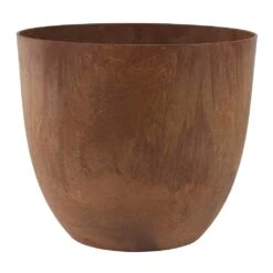 Bola Artstone Plant Pot - Oak -HORTOLOGY Plants Sale Bola Artstone Plant Pot Rust Medium Large