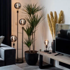 Bola Artstone Plant Pot - Black -HORTOLOGY Plants Sale Bola Black