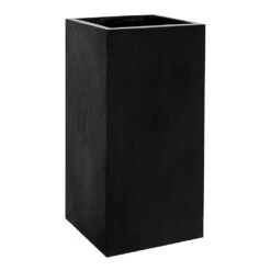Bouvy Natural Planter - Black 13 Bouvy Natural Planter - Black -HORTOLOGY Plants Sale Bouvy Natural Planter Black 50x50x100cm