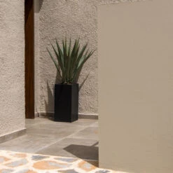 Bouvy Natural Planter - Black 16 Bouvy Natural Planter - Black -HORTOLOGY Plants Sale Bouvy Natural Planter Black Lifestyle 4