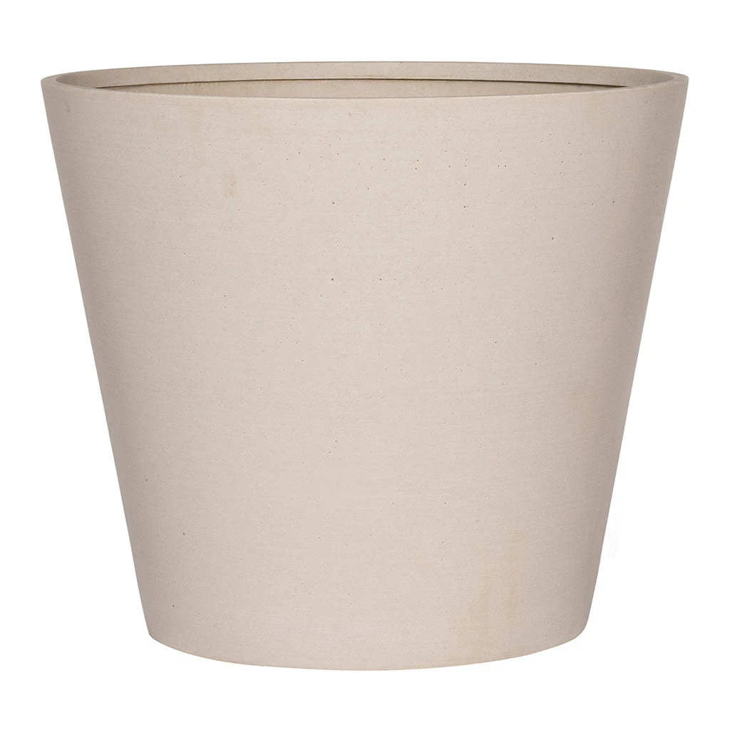Bucket Refined Planter - Natural White 1 Bucket Refined Planter - Natural White