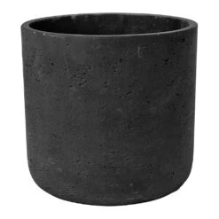 Charlie Plant Pot - Black Washed