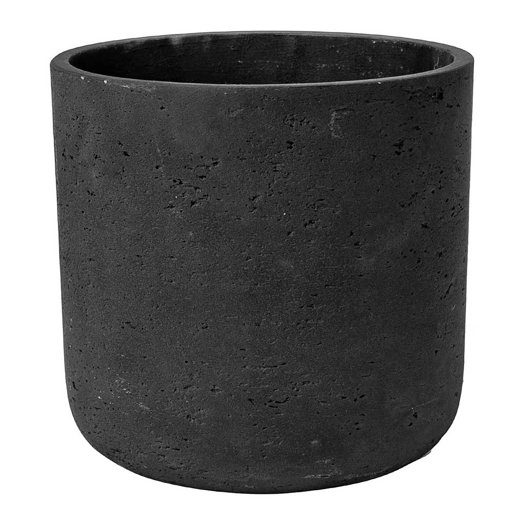 Charlie Plant Pot - Black Washed 1 Charlie Plant Pot - Black Washed