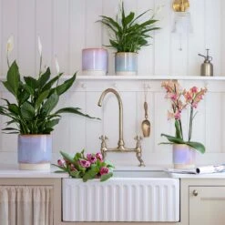 Copenhagen Plant Pot - Pink -HORTOLOGY Plants Sale Copenhagen Plant Pot Pink 13.5 x 14cm