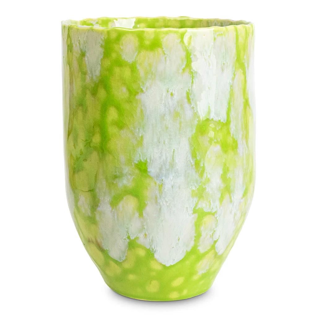Davide Plant Pot - Apple Green 5 Davide Plant Pot - Apple Green - Image 5