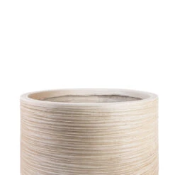 Dune Cylinder Planter - Oat -HORTOLOGY Plants Sale Dune Cylinder Planter Oat SWATCH 2