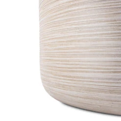 Dune Cylinder Planter - Oat -HORTOLOGY Plants Sale Dune Cylinder Planter Oat SWATCH 3