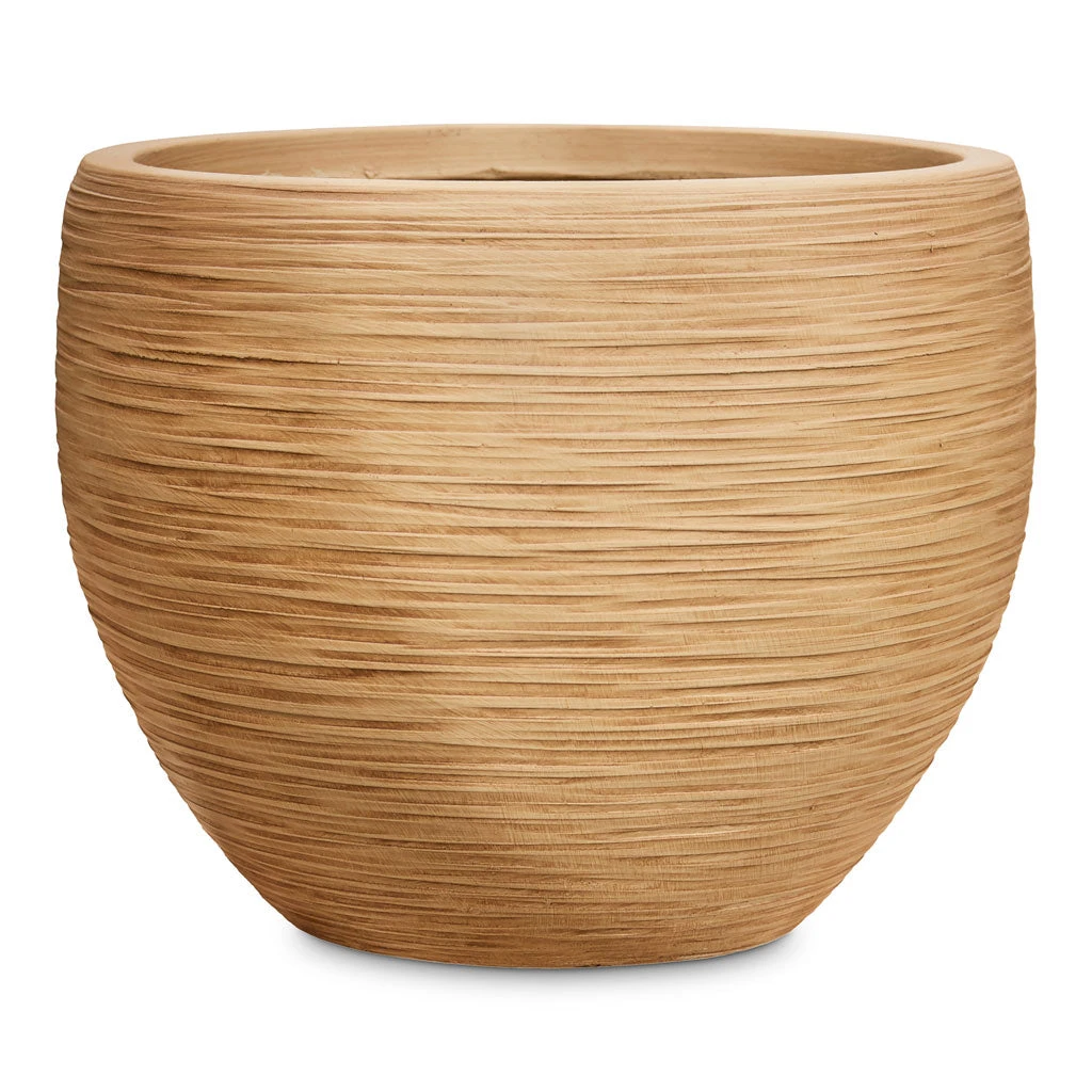 Dune Globe Planter - Almond 3 Dune Globe Planter - Almond - Image 3