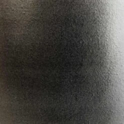 Erik Dark Denim Plant Pot - Inky Grey and Black Satin Ceramic Cylindrical Indoor Planter -HORTOLOGY Plants Sale Erik Plant Pot Denim SWATCH