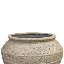 Eros Mediterranean Planter - Chalk White -HORTOLOGY Plants Sale Eros Mediterranean Planter Chalk White DETAIL