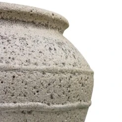 Eros Mediterranean Planter - Chalk White -HORTOLOGY Plants Sale Eros Mediterranean Planter Chalk White DETAIL 4