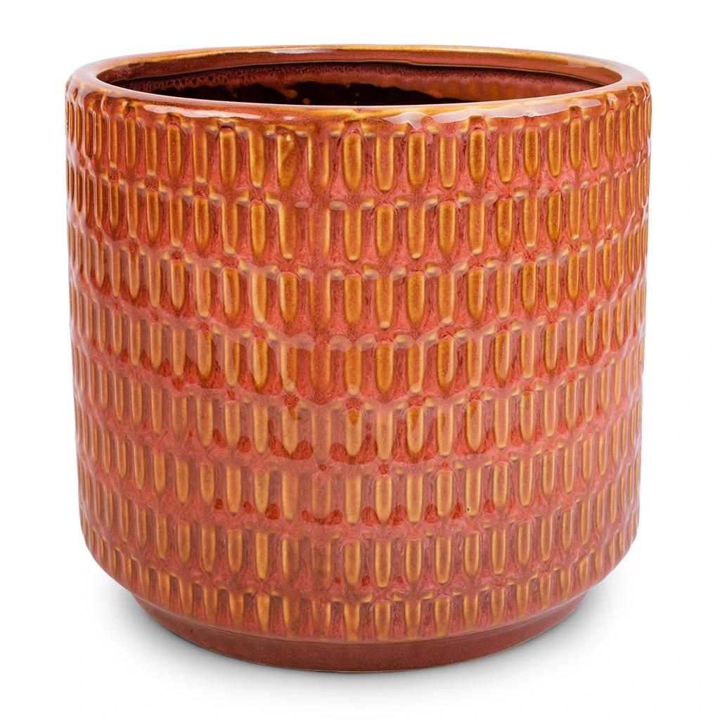 Flor Plant Pot - Orange 3 Flor Plant Pot - Orange - Image 3