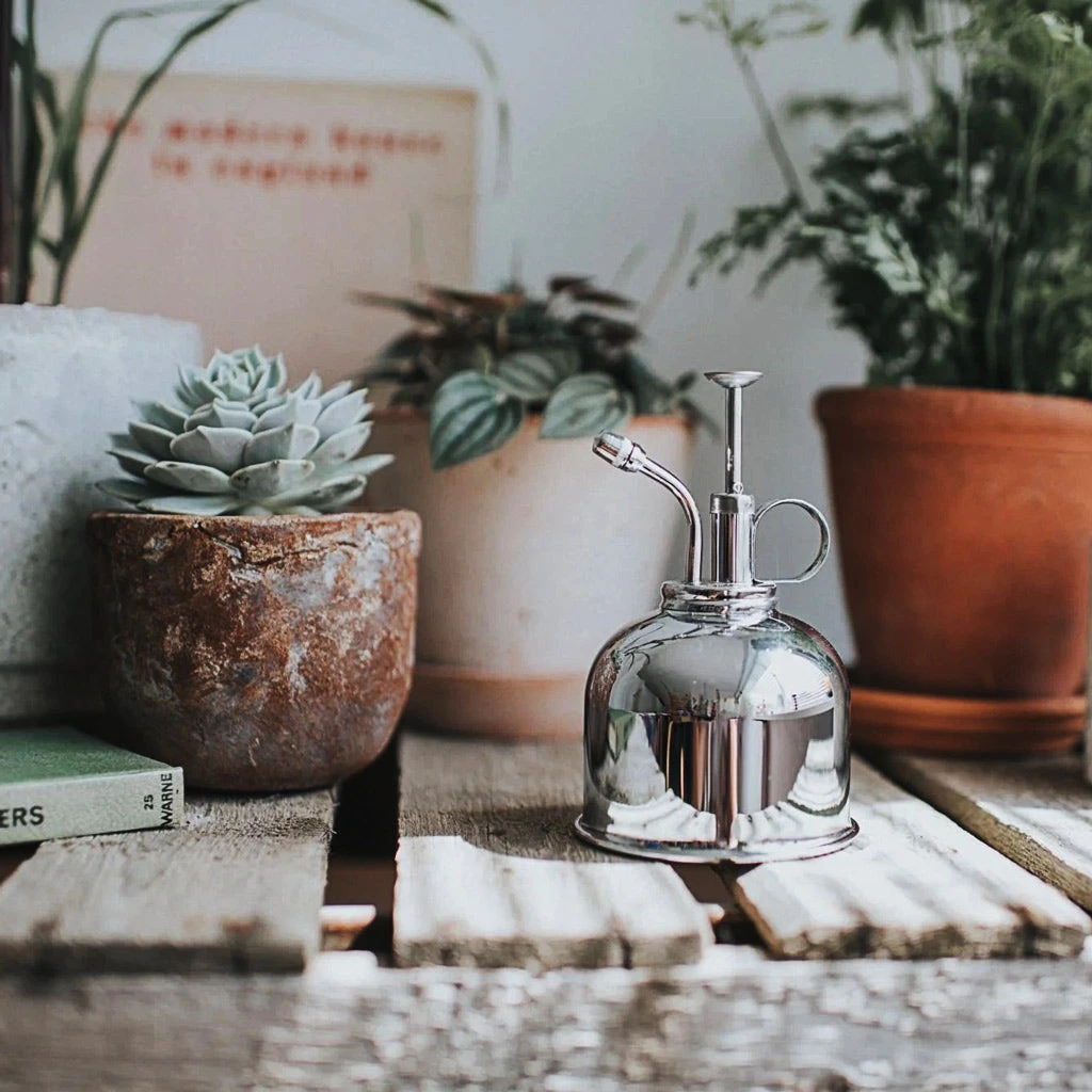 Haws Smethwick Spritzer In Nickel 2 Haws Smethwick Spritzer In Nickel - Image 2