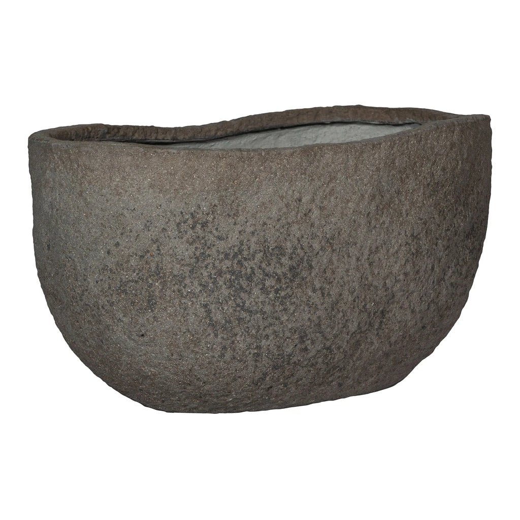 Hunter Mountain Granite Grey Trough Planter - Rugged Ficonstone Stone Effect Pot 12 Hunter Mountain Granite Grey Trough Planter - Rugged Ficonstone Stone Effect Pot - Image 12