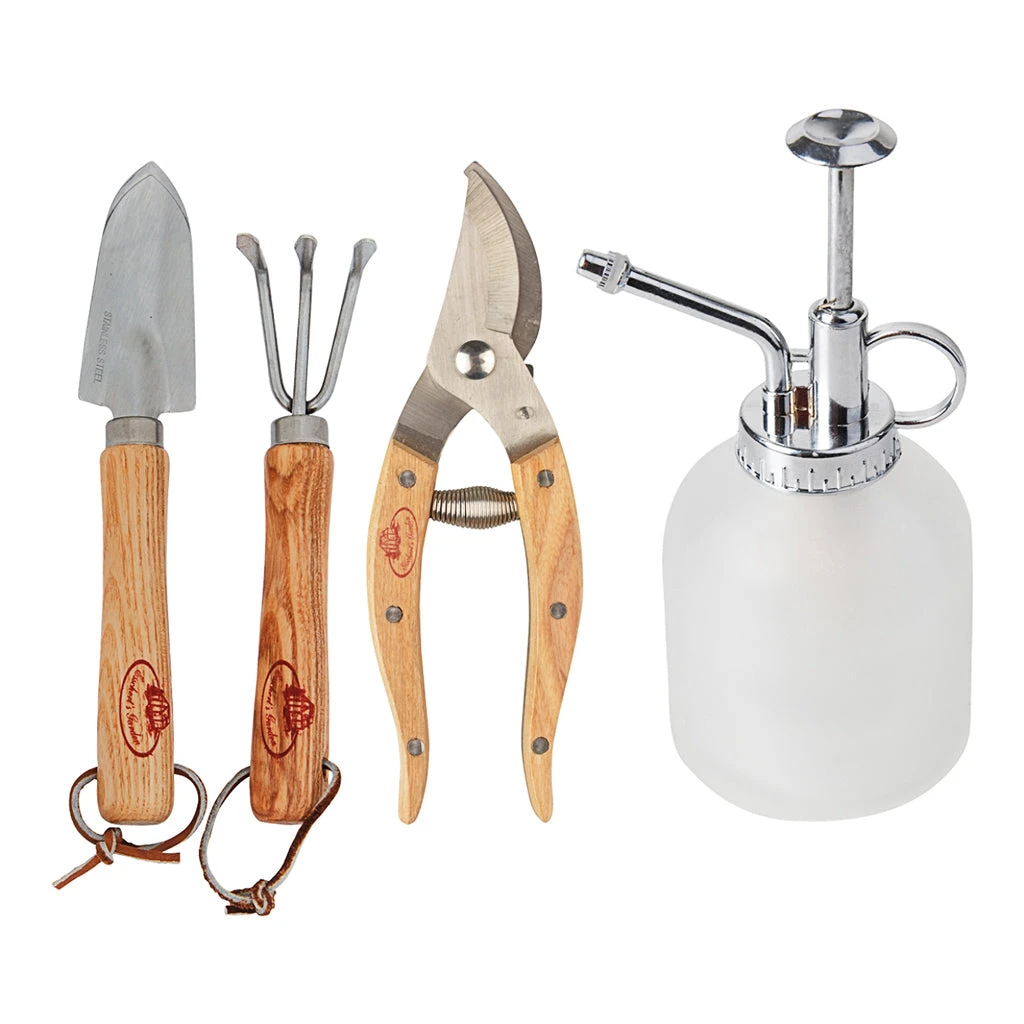 Indoor Gardening Tool Set - Stainless Steel 2 Indoor Gardening Tool Set - Stainless Steel - Image 2