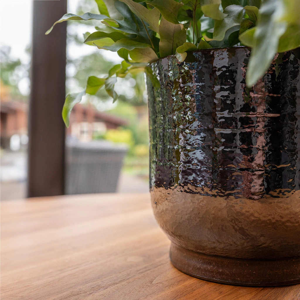 Jayla Plant Pot - Espresso 8 Jayla Plant Pot - Espresso - Image 8