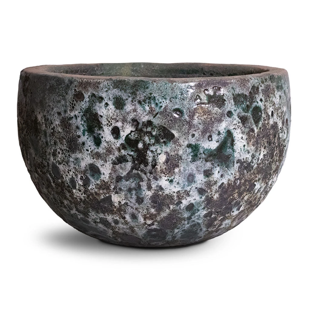 Lava Bowl Relic Planter - Jade 4 Lava Bowl Relic Planter - Jade - Image 4