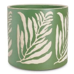 Leaf Plant Pot - Green