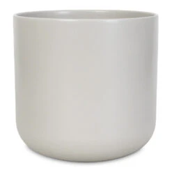 Lisbon Plant Pot - Light Grey 18 Lisbon Plant Pot - Light Grey -HORTOLOGY Plants Sale Lisbon Plant Pot Light Grey 19x19cm