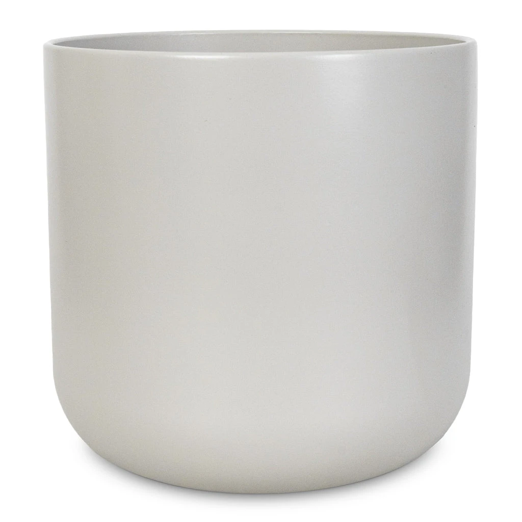 Lisbon Plant Pot - Light Grey 1 Lisbon Plant Pot - Light Grey