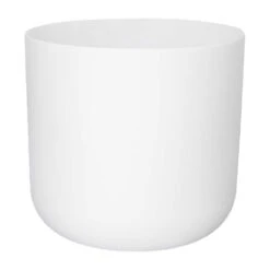 Lisbon Plant Pot - White -HORTOLOGY Plants Sale Lisbon Plant Pot White 19x19cm