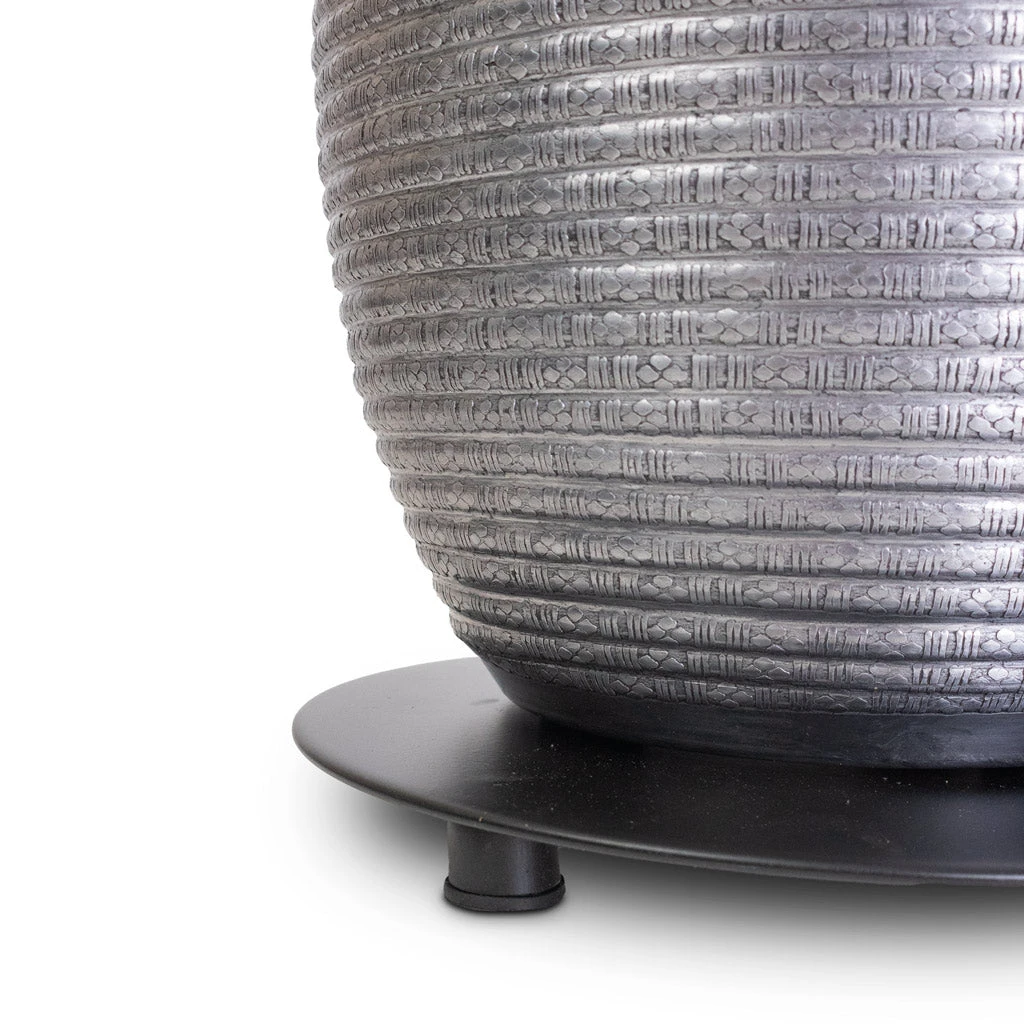 Louis Low Plant Stand - Black 3 Louis Low Plant Stand - Black - Image 3