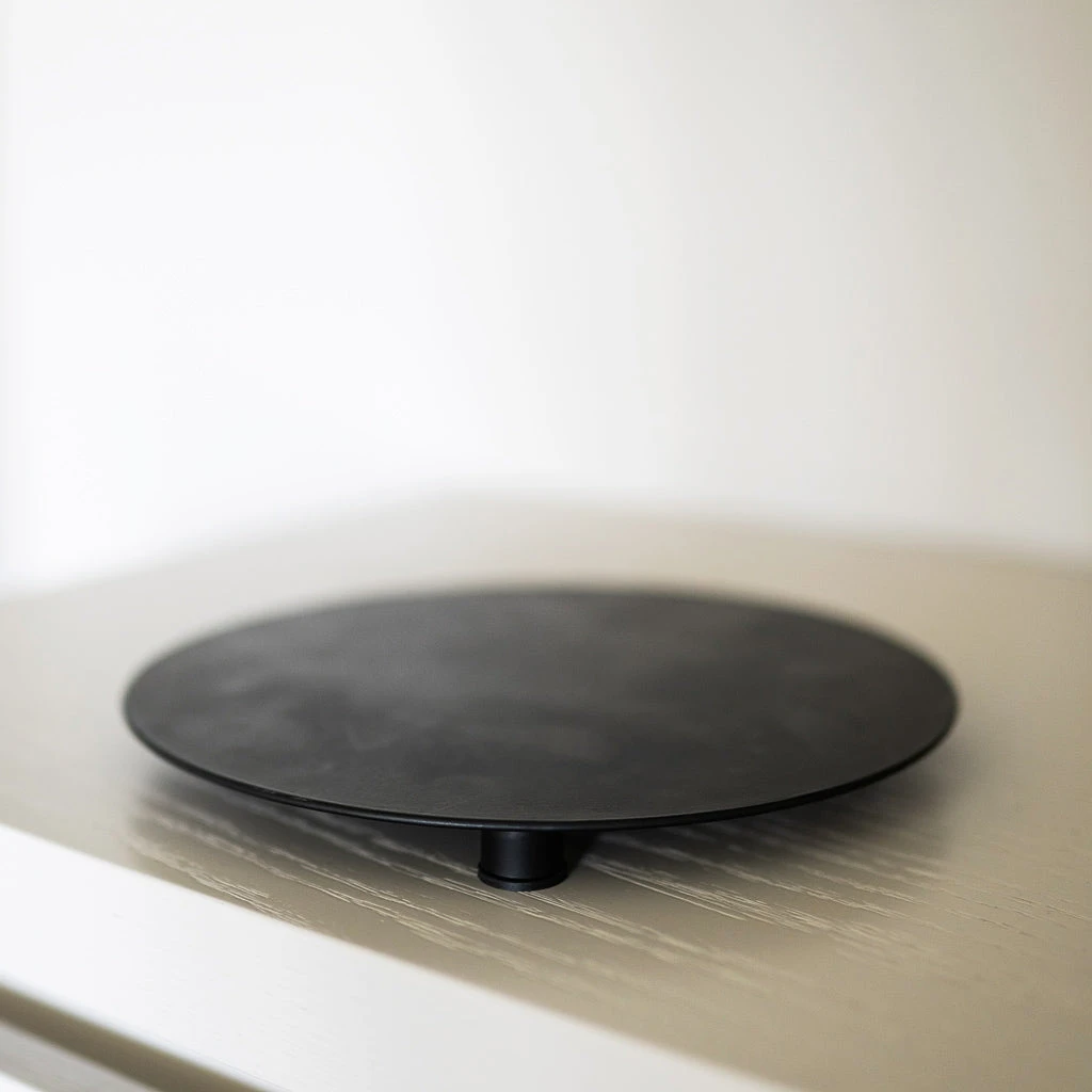 Louis Low Plant Stand - Black 2 Louis Low Plant Stand - Black - Image 2