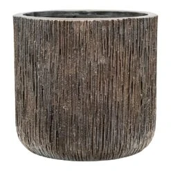 Luxe Lite Waterfall Cylinder Planter - Bronze 29 Luxe Lite Waterfall Cylinder Planter - Bronze -HORTOLOGY Plants Sale Luxe Lite Waterfall Cylinder Planter Bronze Large
