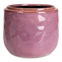 Mabel Cherry Ceramic Plant Pot β Muted Mauve & Honey Glaze Indoor Decorative Planter 13 Mabel Cherry Ceramic Plant Pot β Muted Mauve & Honey Glaze Indoor Decorative Planter -HORTOLOGY Plants Sale Mabel Pot Cherry 21x17cm