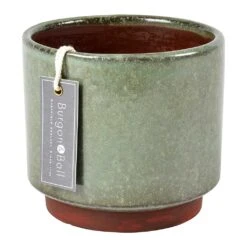 Malibu Plant Pot - Green -HORTOLOGY Plants Sale Malibu Plant Pot Green
