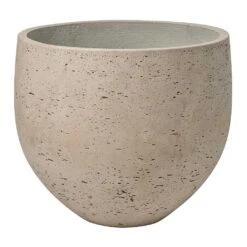 Mini Orb Kevan Plant Pot - Grey Washed -HORTOLOGY Plants Sale Mini Orb Kevan Plant Pot Grey Washed Medium