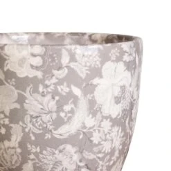 Monza Plant Pot - Vintage Grey -HORTOLOGY Plants Sale Monza Plant Pot Vintage Grey 13x13cm Corner