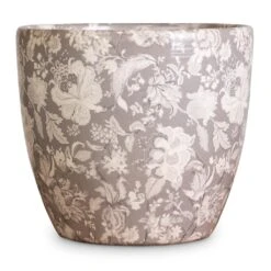 Monza Plant Pot - Vintage Grey -HORTOLOGY Plants Sale Monza Plant Pot Vintage Grey 15x15cm