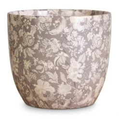 Monza Plant Pot - Vintage Grey -HORTOLOGY Plants Sale Monza Plant Pot Vintage Grey 17x17cm