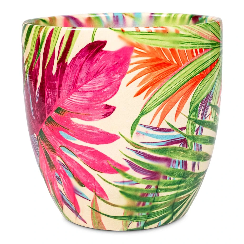 Monza Plant Pot - Tropical Fuchsia 1 Monza Plant Pot - Tropical Fuchsia