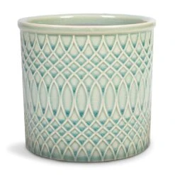 Morocco Plant Pot - Jade Green Celadon