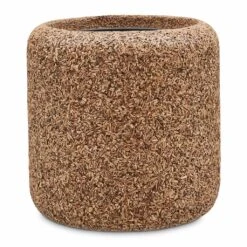 Naturescast Cylinder Planter - Natural -HORTOLOGY Plants Sale Naturescast Cylinder Planter Natural 33x34cm