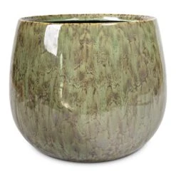 Odile Plant Pot - Green 14 Odile Plant Pot - Green -HORTOLOGY Plants Sale Odile Plant Pot Green 24x19cm
