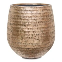Opus Hammered Darcy Planter - Gold