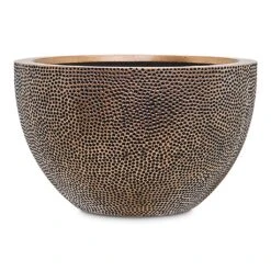 Opus Hit Bowl Planter - Gold