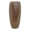 Opus Hit Partner Planter in Lustrous Gold – Tall Textured Polystone Indoor Vase Pot