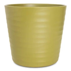 Oslo Plant Pot - Olive -HORTOLOGY Plants Sale Oslo Pot Olive 19.5x17cm