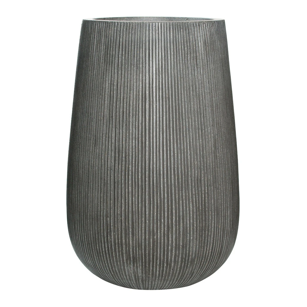 Patt High Ridged Planter - Dark Grey 5 Patt High Ridged Planter - Dark Grey - Image 5