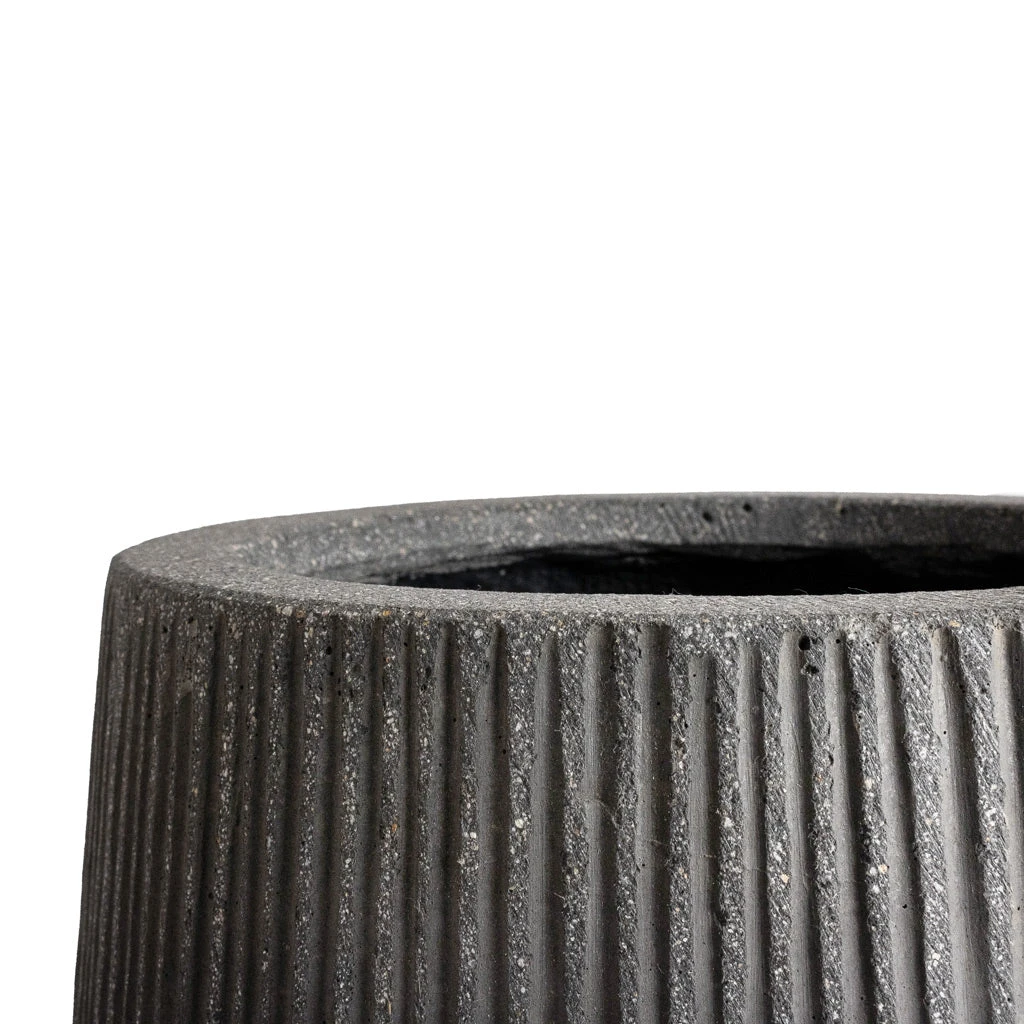Patt High Ridged Planter - Dark Grey 7 Patt High Ridged Planter - Dark Grey - Image 7