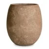 Polystone Coated Plain Balloon Planter - Rock