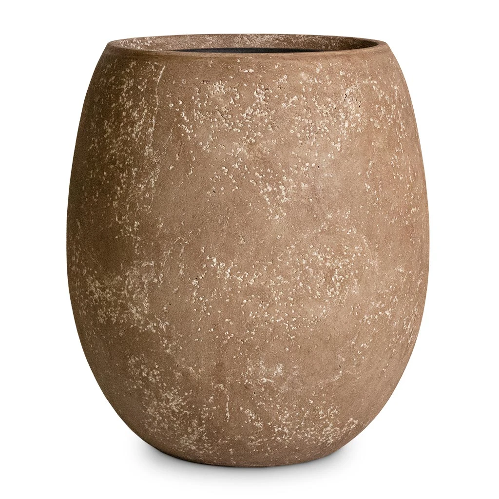 Polystone Coated Plain Balloon Planter - Rock 1 Polystone Coated Plain Balloon Planter - Rock