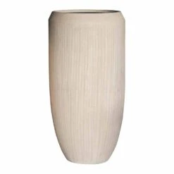 Polystone Coated Plain Coppa Planter - Natural 12 Polystone Coated Plain Coppa Planter - Natural -HORTOLOGY Plants Sale Polystone Coated Plain Coppa Planter Natural 51x100cm
